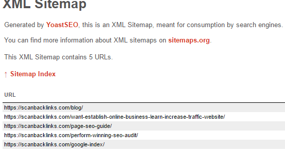 sitemap.xml example